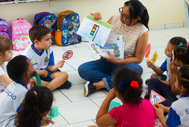 Educar para o trânsito é educar para a vida