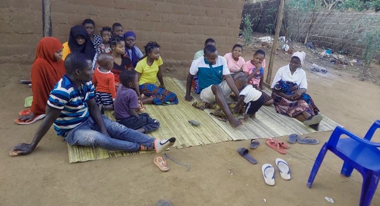 Projeto da Sociedade de São Vicente de Paulo Pessoas no local se beneficiam de um projeto da Sociedade de São Vicente de Paulo